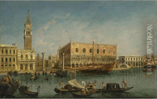 Venice Oil Painting - Francesco Albotto