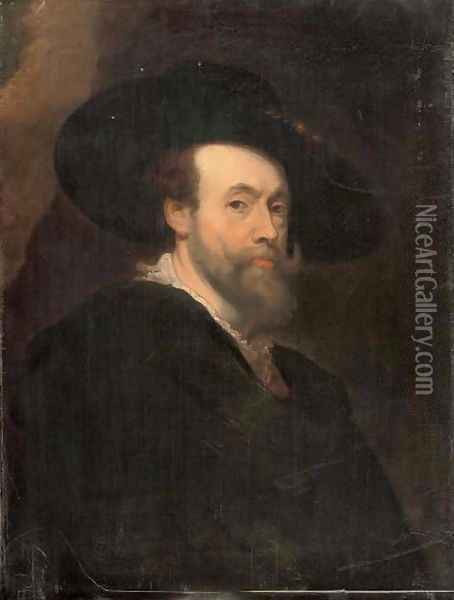 Self-Portrait of the artist 3 Oil Painting - Sir Peter Paul Rubens
