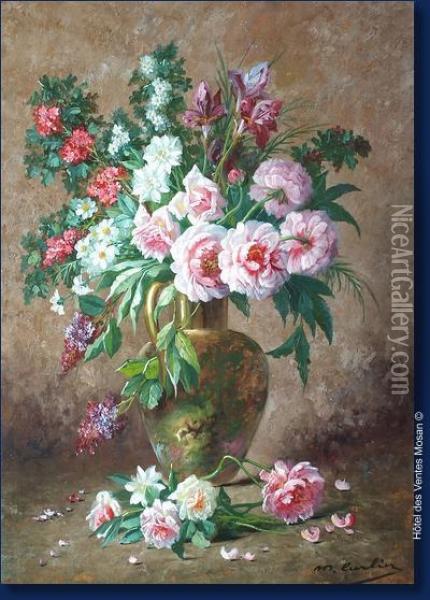 Bouquet Defleurs Oil Painting - Max Carlier