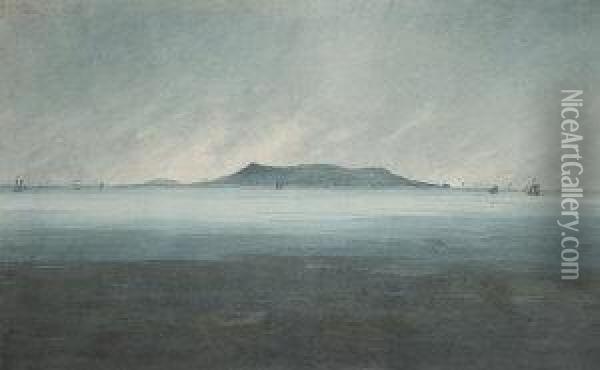 Howth, Bay Of Dublin Oil Painting - William Henry Barnard
