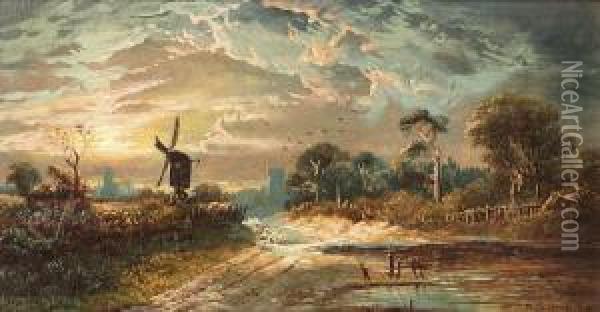 Taj Szelmalommal Oil Painting - Samuel Wagstaff