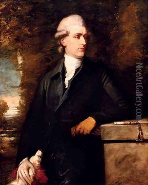Portrait of George Augustus Frederick Lake Oil Painting - Sir Nathaniel Dance-Holland