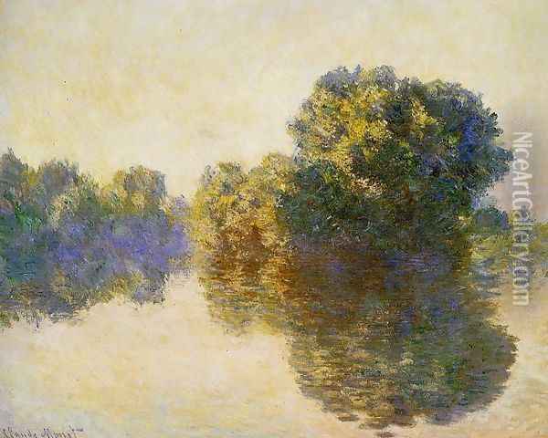 The Seine Near Giverny2 Oil Painting - Claude Oscar Monet