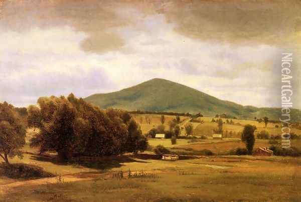 View of New Hampshire Oil Painting - William Howard Hart