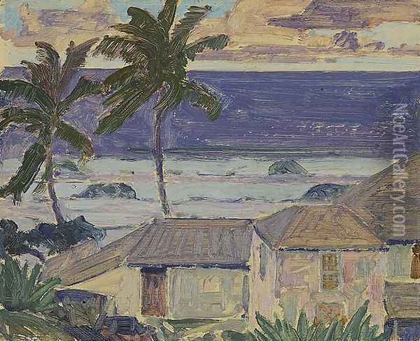 Barbados Oil Painting - James Edward Hervey MacDonald