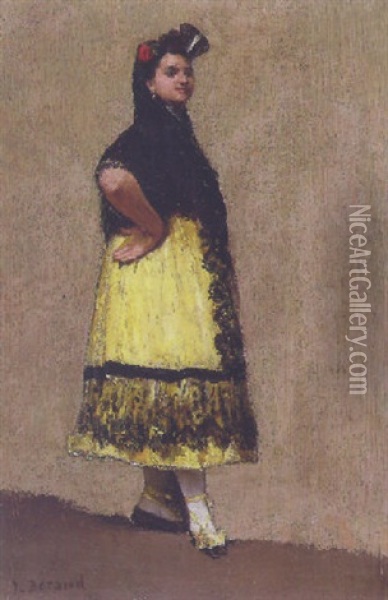 The Spanish Dancer Oil Painting - Jean Beraud