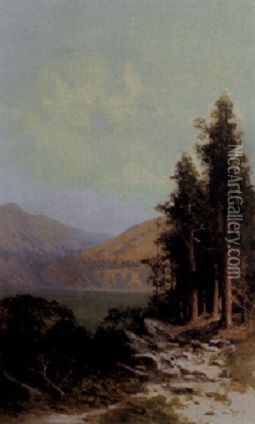 Mt. Shasta Oil Painting - Julian Walbridge Rix