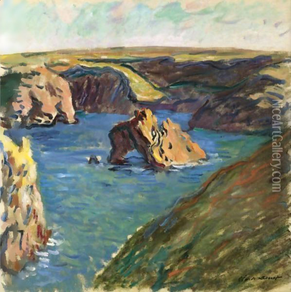Belle-Ile Oil Painting - Claude Oscar Monet