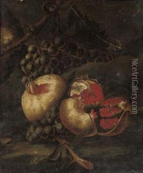 Untitled Oil Painting - Michele Pace Del (Michelangelo di) Campidoglio