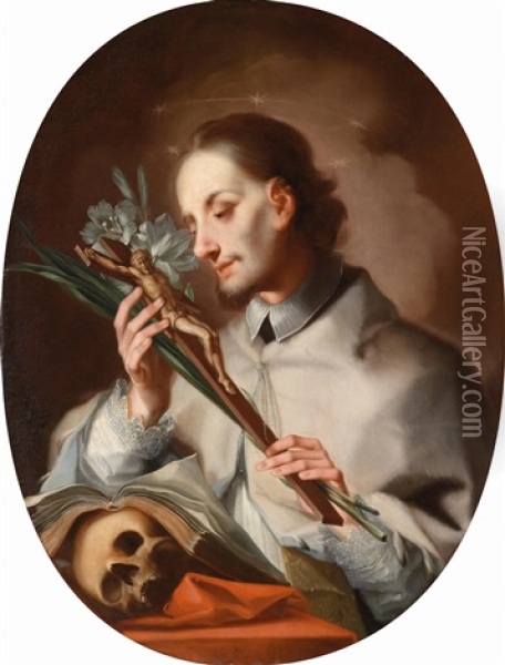 Der Heilige Johannes Von Nepomuk Oil Painting - Ignaz Stern