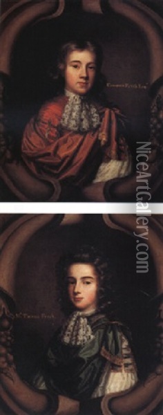 Portrait Of Master Thomas Fytche Oil Painting - Mary Beale