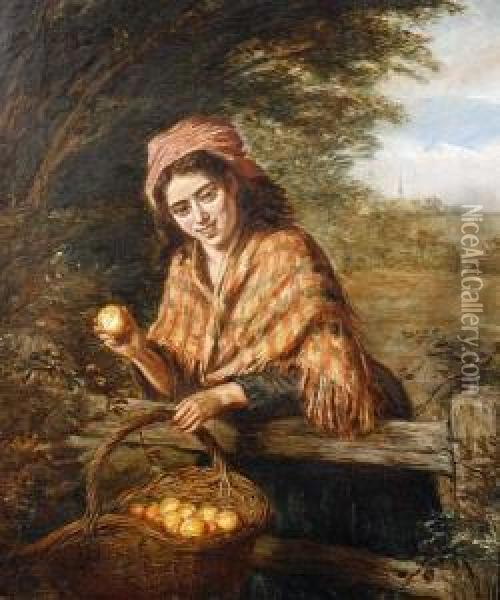 The Fair Harvester Oil Painting - John Phillips