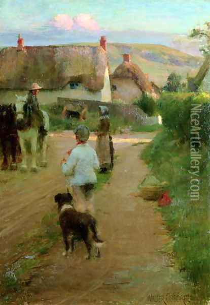 The Loiterers, 1888 Oil Painting - Walter Frederick Osborne