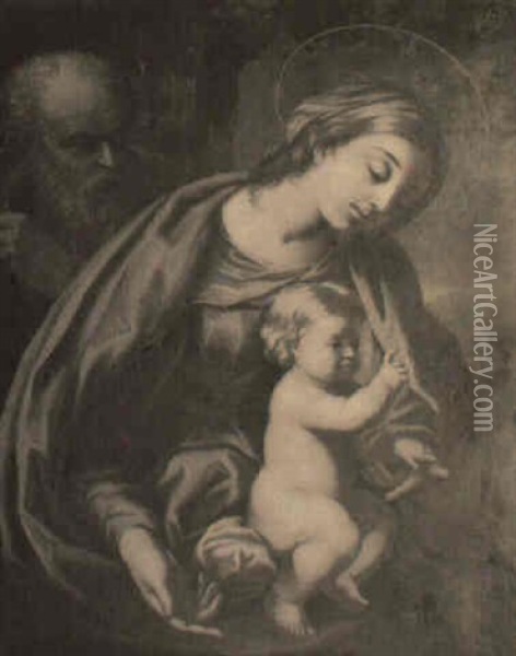 The Rest On The Flight Into Egypt Oil Painting - Carlo Maratta