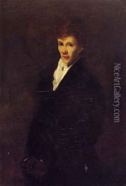 Robin Oil Painting - George Wesley Bellows