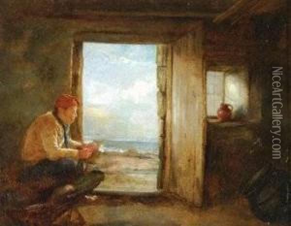 Nr. Guildford, Surrey Oil Painting - Herbert Hughes Stanton