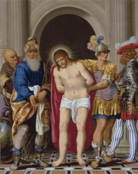 Ecce Homo Oil Painting - Johann (Hans) Konig