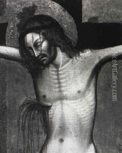 Christ On The Cross Oil Painting -  Giovanni da Modena