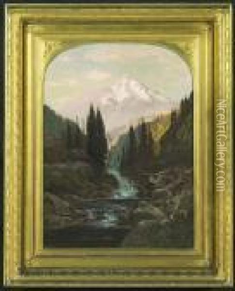 Mt. Shasta Oil Painting - William Keith