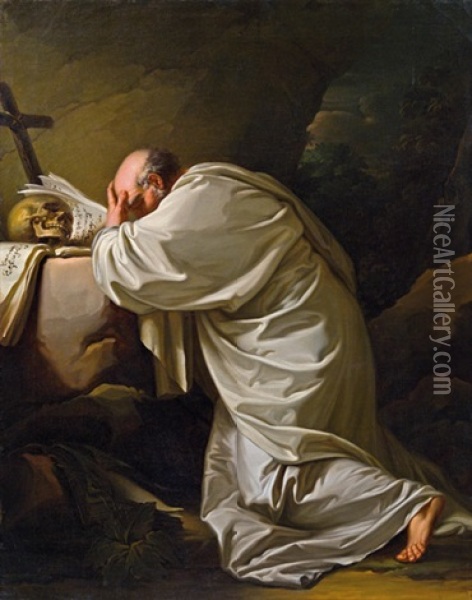 Heiliger Dominikus Oil Painting - Giuseppe Antonio Petrini