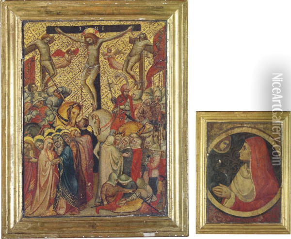 The Crucifixion Oil Painting - Andrea Di Bartolo