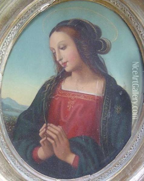 Madonna Oil Painting - Sir Anthony Van Dyck