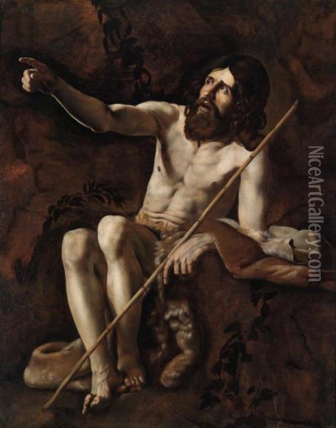 San Giovanni Battista Oil Painting - Giovanni Battista Caracciolo