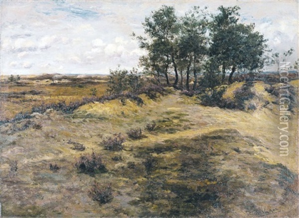 Les Dunes, Calmpthout Oil Painting - Theodor Verstraete