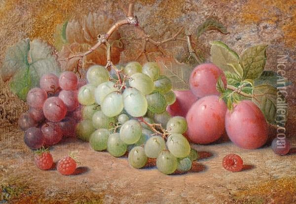 Still Life Of Fruit Oil Painting - Charles Archer
