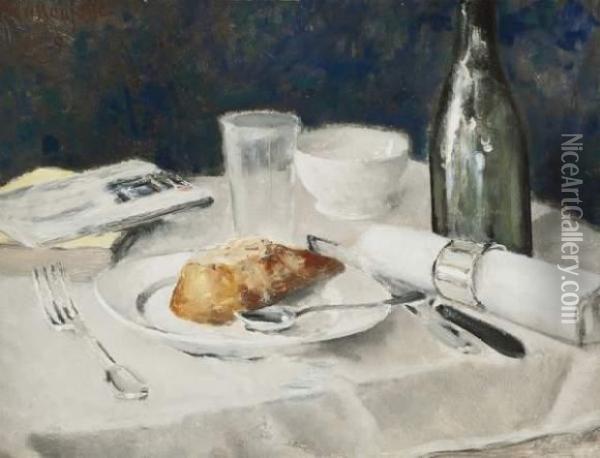 Le Dejeuner Oil Painting - Armand Rassenfosse