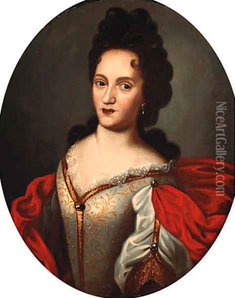 Portrait of a lady Oil Painting - Francesco de Mura