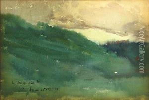 Green Rolling Hills Oil Painting - Francis John Mccomas