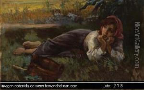 Descripcion De La Obra: Oil Painting - Tomas Munoz Lucena