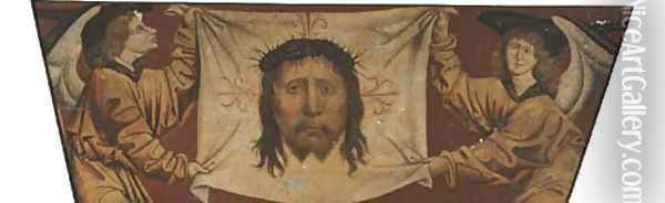 The Veil of Saint Veronica Oil Painting - Castilian School