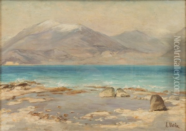 From The Mediterranean Oil Painting - Aukusti Uotila