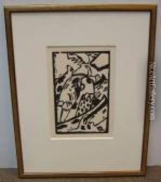 improvisation 7 Oil Painting - Wassily Kandinsky