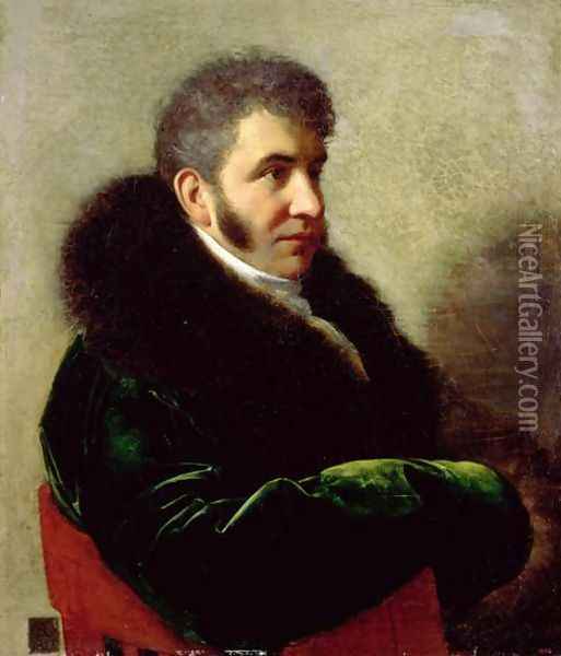 Portrait of Ivan Alexeevich Gagarin 1771-1832 Oil Painting - Orest Kiprensky