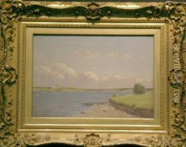 Afternoon, Skaneateles Lake Oil Painting - William Anderson Coffin