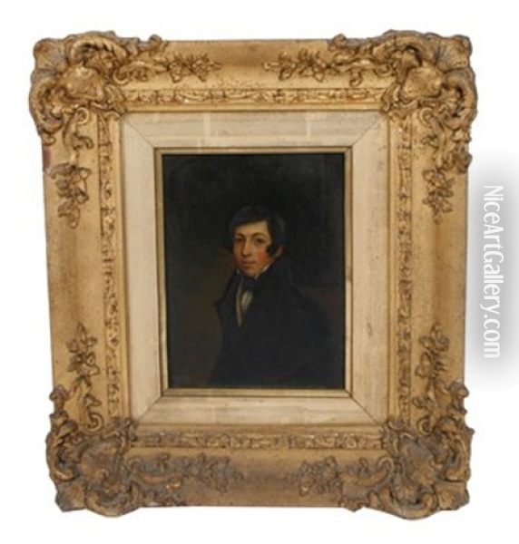 Portrait Of Lord Edward Fitzgerald Oil Painting - Joseph Patrick Haverty