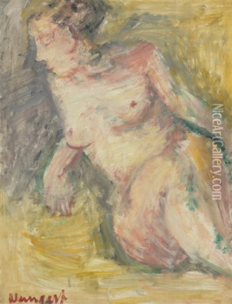 Nude Oil Painting - Joachim Weingart