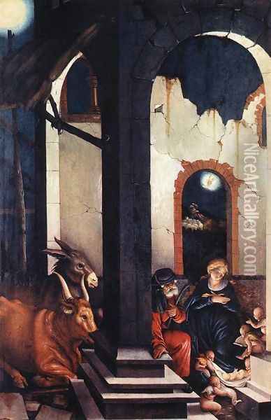 Nativity Oil Painting - Hans Baldung Grien
