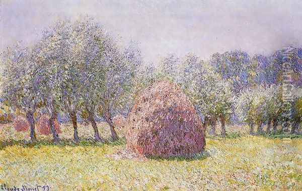 Haystack Oil Painting - Claude Oscar Monet