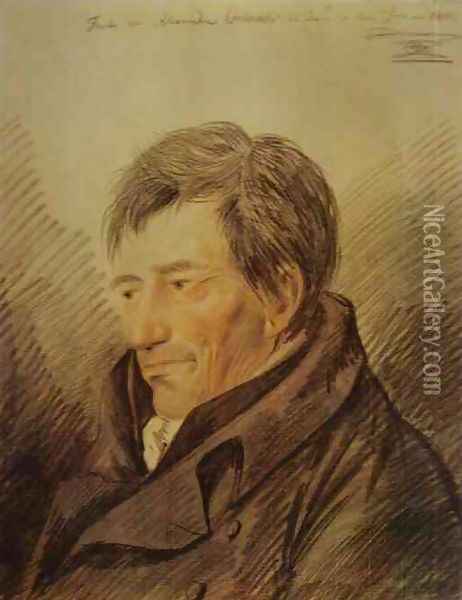 Portrait of an Italian Composer Muzio Clementi Oil Painting - Aleksander Orlowski