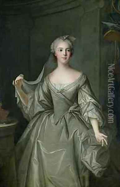 Madame Sophie de France 1734-82 as a Vestal Virgin Oil Painting - Jean-Marc Nattier