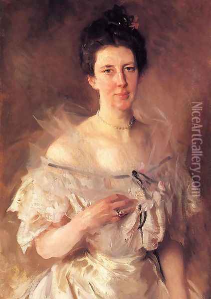 Mrs. Gardiner Greene Hammond (Esther Fiske Hammond) Oil Painting - John Singer Sargent