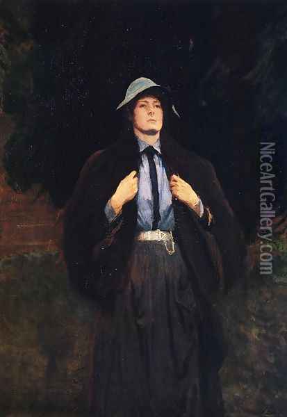 Clementina Austruther-Thompson Oil Painting - John Singer Sargent