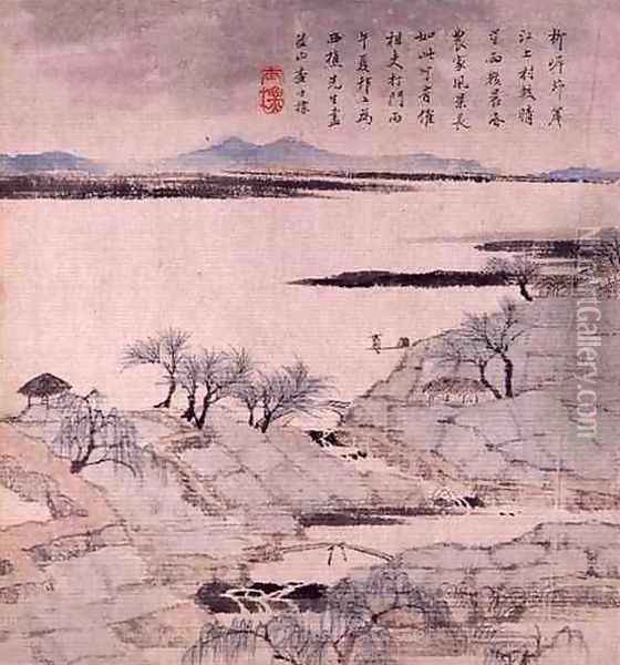 Landscape album Oil Painting - Zha Shibiao