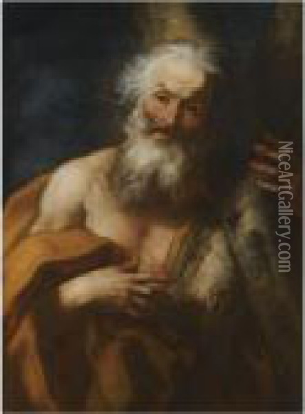 Saint Andrew Oil Painting - Sebastiano Conca