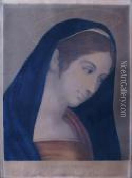 La Vierge Oil Painting - Raphael (Raffaello Sanzio of Urbino)