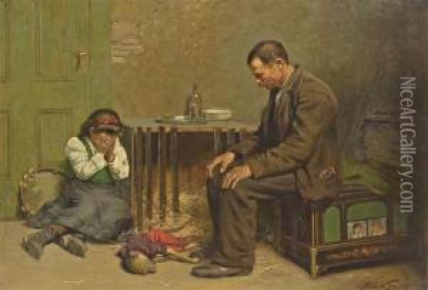 The Silent Partner Oil Painting - Abbott Fuller Graves